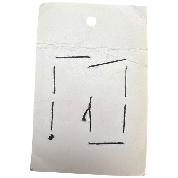 Vintage Le Bouton Italian Grey Buttons Set of 9 Washable 5/8 Italy - Picture 4 of 4